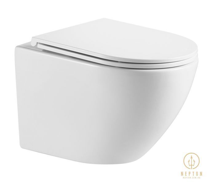 Унитаз подвесной Mixxus Premium Ellipse-0301-R 495x365x365mm, система смыва Rimless (MP6460) MP6460 фото