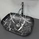 Умивальник (раковина) VBI RAVENNA BLACK OPAL MATT накладний (VBI-011233) VBI-011233 фото 2