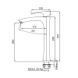 Смеситель для умывальника Koer KB-11007-01 высокий (Цвет хром) (KR3440) KR3440 фото 2