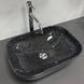 Умивальник (раковина) VBI RAVENNA SPACE BLACK GLOSSY накладний (VBI-011234) VBI-011234 фото 2