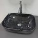 Умивальник (раковина) VBI RAVENNA SPACE BLACK GLOSSY накладний (VBI-011234) VBI-011234 фото 3