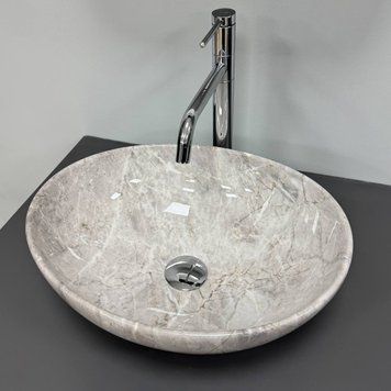 Умивальник (раковина) VBI PARMA STONE GLOSSY накладний (VBI-011027) VBI-011027 фото