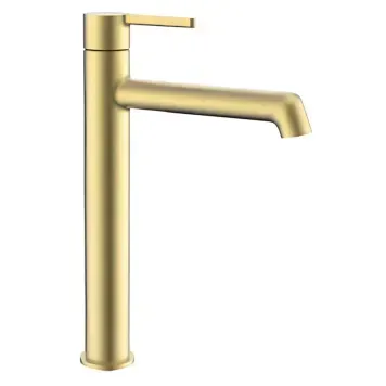 Смеситель для умывальника высокий Koer KB-11029-12 Цвет матовое золото (KR5502) KR5502 фото