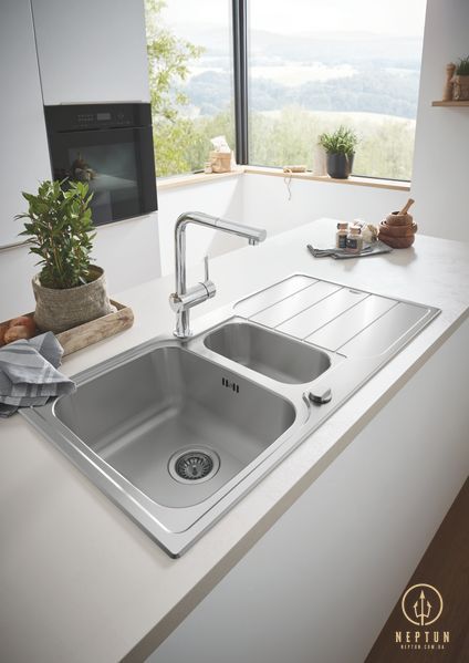 Мийка для кухні із нержавіючої сталі Grohe K500 (31572SD1) 31572SD1 фото