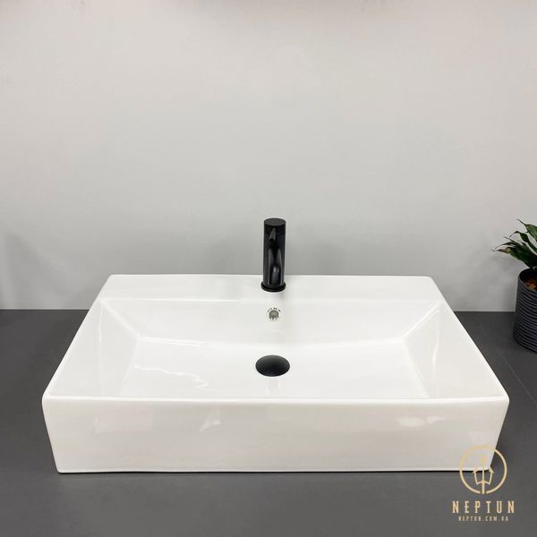 Умывальник (раковина) VBI PADUA 70 WHITE накладной подвесной VBI-012203 фото