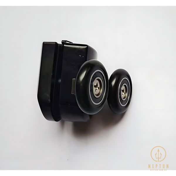 Ролики для душових кабін подвійні колеса MIXXUS PREMIUM ROLLERS SCP01-1 BLACK верхні (23mm для DIVERSE SC01,SC02,SD01) (MI7163) MI7163 фото