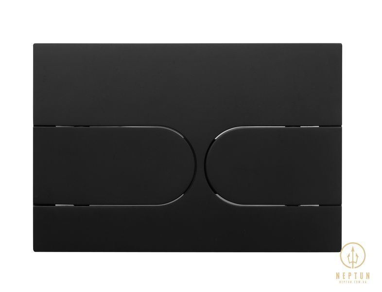 Панель смыва Koer KT-0604-05 240x160x10mm пластиковая, закругленная кнопка (KR5324) KR5324 фото
