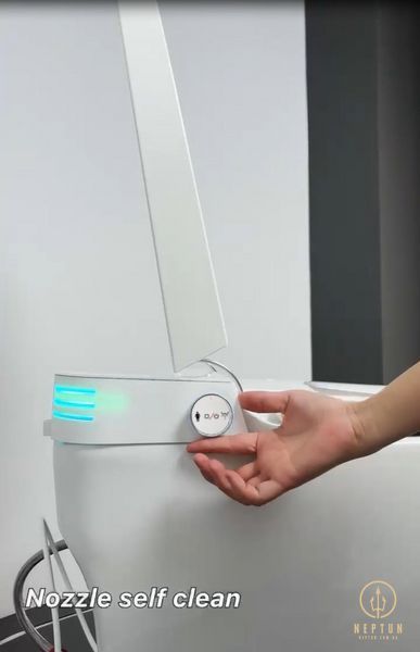 Унітаз-біде підлоговий з електронним управлінням Koer TB-0201 Smart 675x400x450mm із вбудованим бачком (KR6071) KR6071 фото