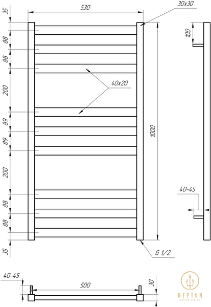 Сушка для рушників Tristar Flat Dry (GA-5006-1) GA-5006-1 фото