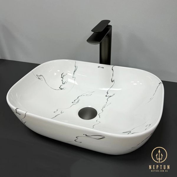 Умивальник накладний VBI RAVENNA MARMO GLOSSY (VBI-011210) VBI-011210 фото