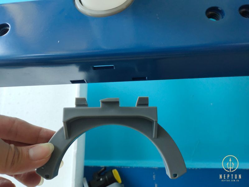 Комплект інсталяції пневмо Koer KT-0407 500x126x1150mm для унітазу без панелі змиву (KR5341) KR5341 фото