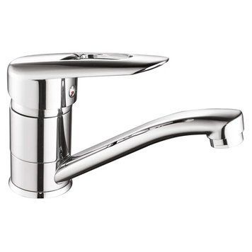 Смеситель для умывальника Haiba Disk 555 (излив 15 см) (HB0058) HB0058 фото