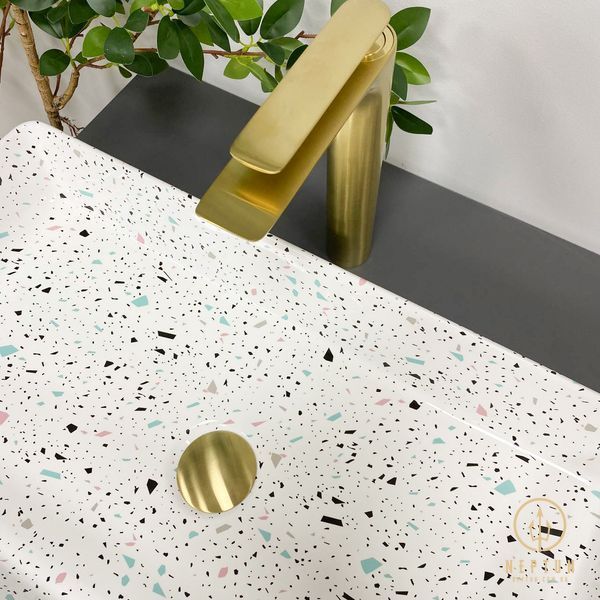 Умивальник накладний VBI TRIEST MOSAIC GLOSSY (VBI-012709) VBI-012709 фото