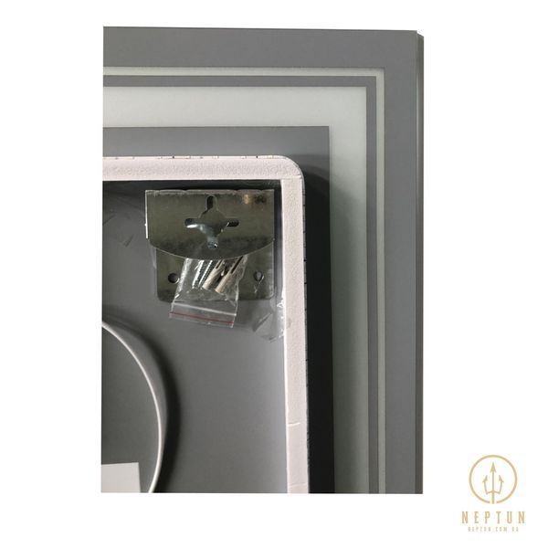 Дзеркало Zerix Alive MR06-80x60-REVERSE з LED Touch, Anti-fog, димером, регулятором яскравості (ZX6062) ZX6062 фото