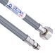 Шланг для води MATEU FIL-NOX 1/2" M10 100 см коротка шпилька для змішувача оплетення з нейлону (2590) 2590 фото 1