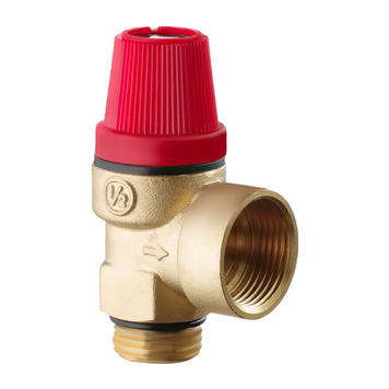 Клапан запобіжний ВЗ 1/2"х3/4" Koer KR.1261 (2.5 бар) (KR3106) KR3106 фото