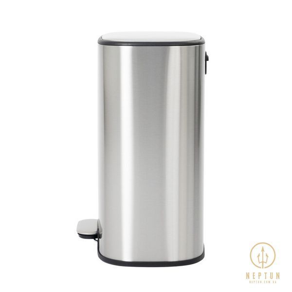 Мусорное ведро с плавным закрытием овальное Mixxus Premium Diverse-TC0105 SS Color 5л цвет нержавейка (MI7078) MI7078 фото