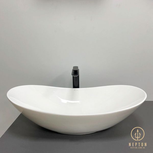 Умывальник (раковина) VBI TURIN L WHITE накладной VBI-011512 фото