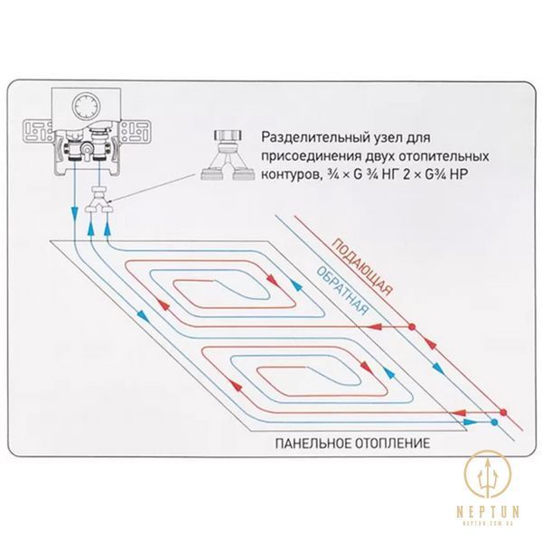 Унібокс для ТП Koer KR.3001 (RTL + T) (KR2884) KR2884 фото
