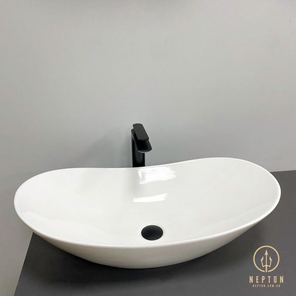 Умывальник (раковина) VBI TURIN L WHITE накладной VBI-011512 фото