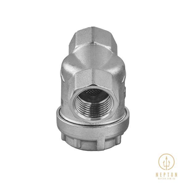 Фільтр грубої очистки Koer KR.F03-1/2.N - 1/2" універсальний нікельований (KR5471) KR5471 фото
