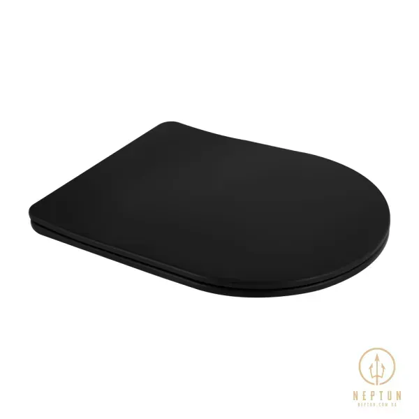 Унітаз підвісний Mixxus Premium Ellipse-0303-T3 Чорний 520х365х360mm,система змиву Tornado 3.0 (MP6591) MP6591 фото