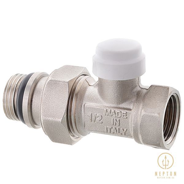 Кран радіаторний Roho 1/2" прямий без ручки R5261-050 (АНТИПРОТІКАННЯ) (RO0135) RO0135 фото