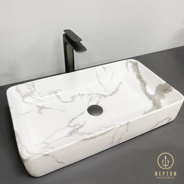 Умивальник накладний VBI TRIEST MARBLE (VBI-012711) VBI-012711 фото