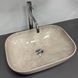 Умивальник (раковина) VBI RAVENNA BEIGE STONE GLOSSY накладний (VBI-011236) VBI-011236 фото 4