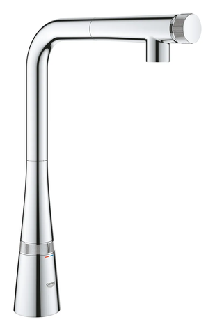 Змішувач для кухні з висувним виливом Grohe Zedra SmartControl (31593002) 31593002 фото
