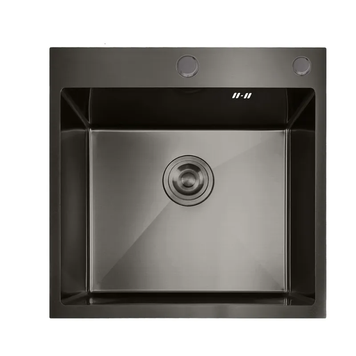 Мийка Mixxus MH5050 Nano-Black з нерж. сталі (колір графіт) (MX1928) MX1928 фото