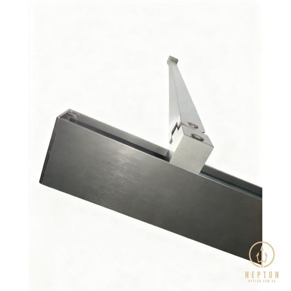Шторки скляні на ванну розсувні Koer SR BS06-120x150-TR-07 прозоре скло Easy Clean 6мм, графіт (KR5947) KR5947 фото