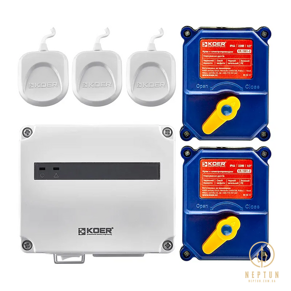Система контролю протікання води Koer KR.1501.SET (KR5221) KR5221 фото