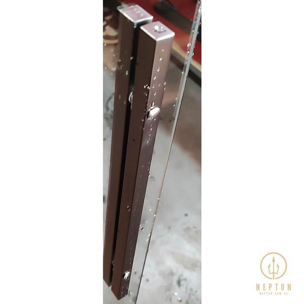 Шторки скляні на ванну розсувні Koer SR BS06-120x150-TR-07 прозоре скло Easy Clean 6мм, графіт (KR5947) KR5947 фото