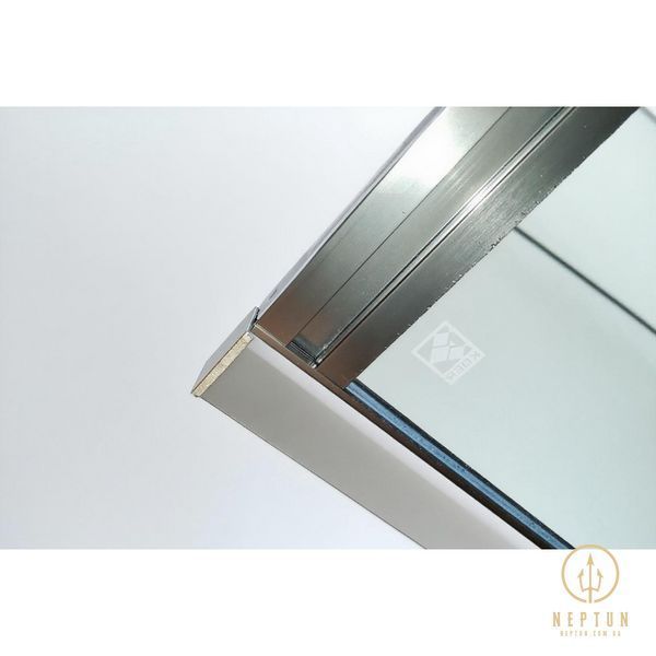 Шторки скляні на ванну розсувні Koer SR BS06-120x150-TR-07 прозоре скло Easy Clean 6мм, графіт (KR5947) KR5947 фото