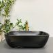 Умывальник (раковина) VBI RAVENNA BLACK STONE MATT накладной VBI-011214 фото 3
