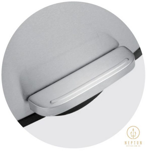 Mixxus Bevel-TC0112 SS Color 12л Відро для сміття з плавним закриттям прямокутне (MI7087) MI7087 фото