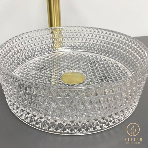 Умивальник накладний VBI SEPINO TRANSPARENT (VBI-016300) VBI-016300 фото
