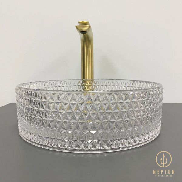 Умивальник накладний VBI SEPINO TRANSPARENT (VBI-016300) VBI-016300 фото