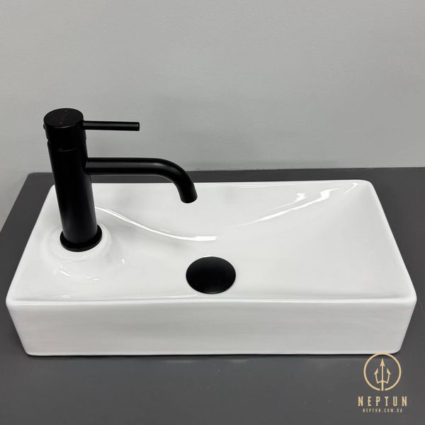 Умывальник (раковина) VBI MALVIZZO R WHITE накладной подвесной (VBI-015623) VBI-015623 фото