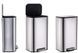 Mixxus Bevel-TC0112 SS Color 12л Відро для сміття з плавним закриттям прямокутне (MI7087) MI7087 фото 4