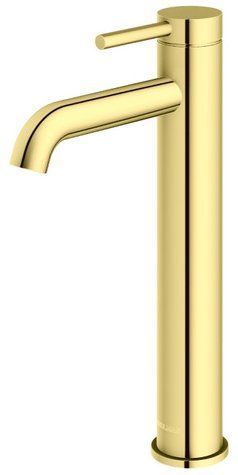 Смеситель для раковины (умывальника) KOHLMAN AXEL GOLD высокий QB170AGD фото