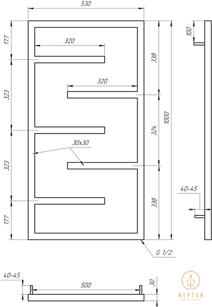 Сушка для рушників Infinite DRY (GA-4005-1)( GA-4005-1 фото