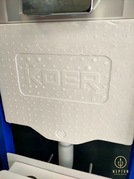 Инсталляция для подвесного унитаза Koer KT-0503-01 500x126x1150mm с панелью смыва KT-0606-01 Хром (KR5347) KR5347 фото