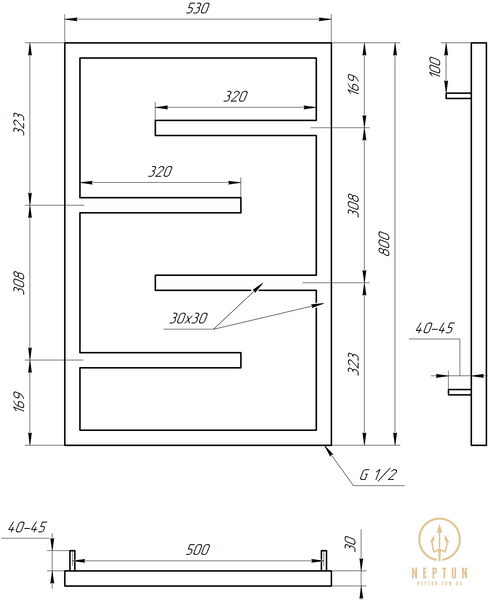 Сушка для рушників Infinite DRY (GA-4005-1)( GA-4005-1 фото