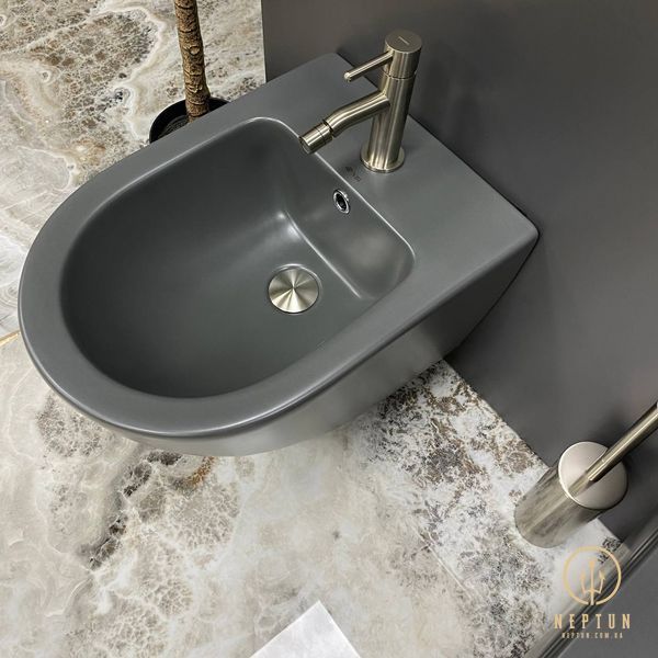 Підвісне біде VBI VULCANO GREY MATT VBI-020411 фото
