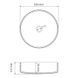Умывальник (раковина) VBI SEPINO BLACK накладной VBI-016301 фото 4