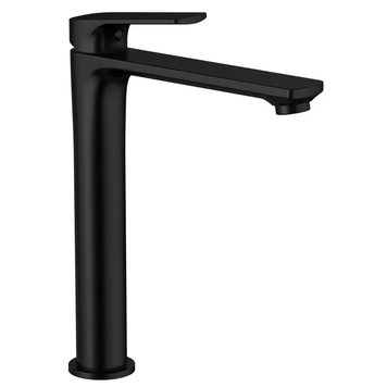 Змішувач для умивальника Mixxus Premium MONE 001 NUT HIGH Black (MI6775) MI6775 фото