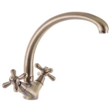 Смеситель для кухни Haiba Dominox 273 бронзовый (HB0082) HB0082 фото