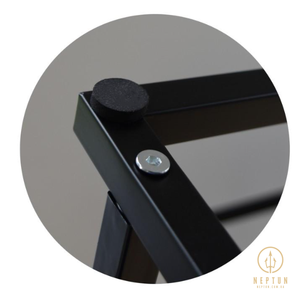 Вішалка для рушників YOKA LONIA3 BLACK чорна P.LONIA3-BLK фото
